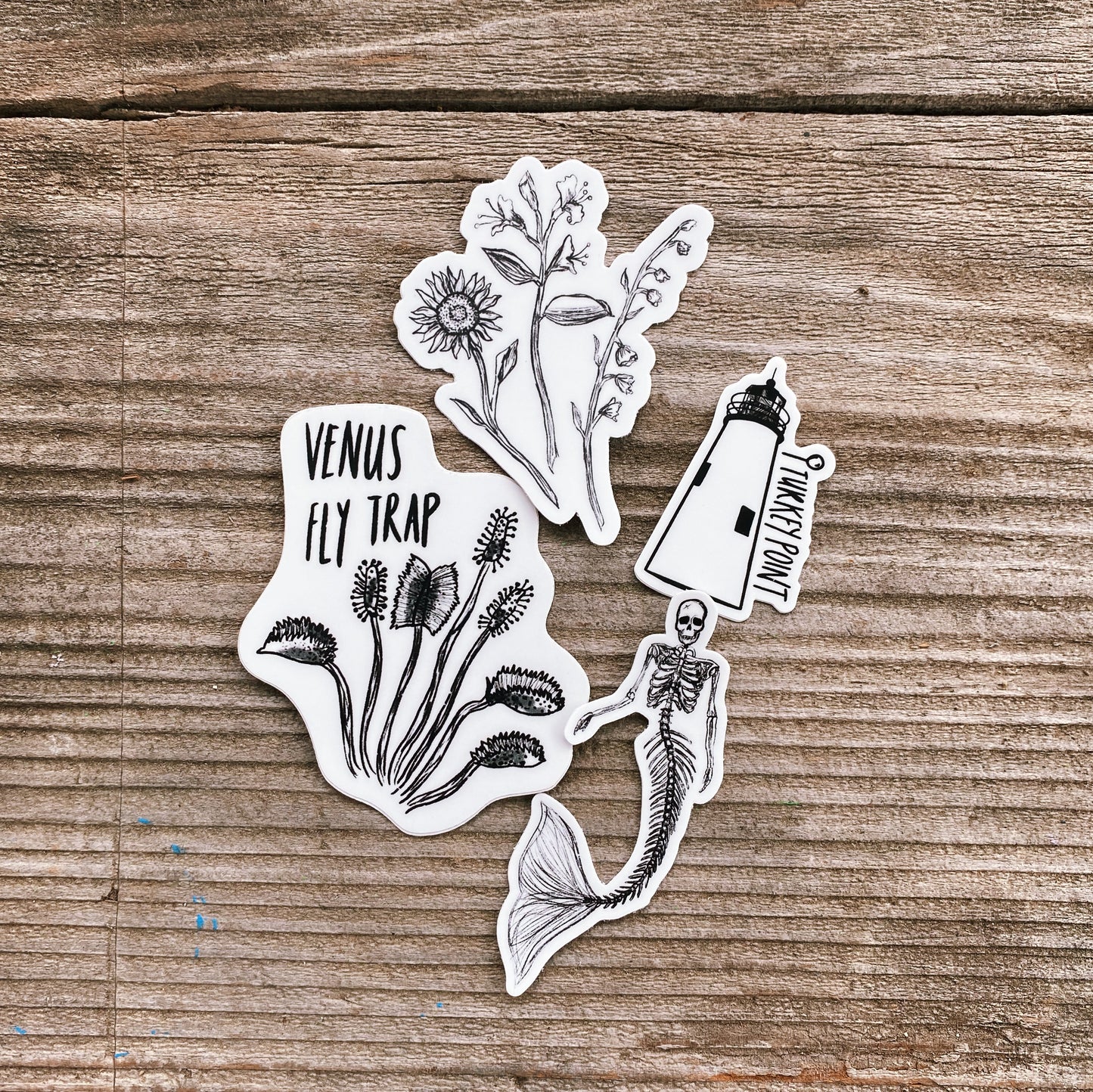 Floral Sketch Sticker